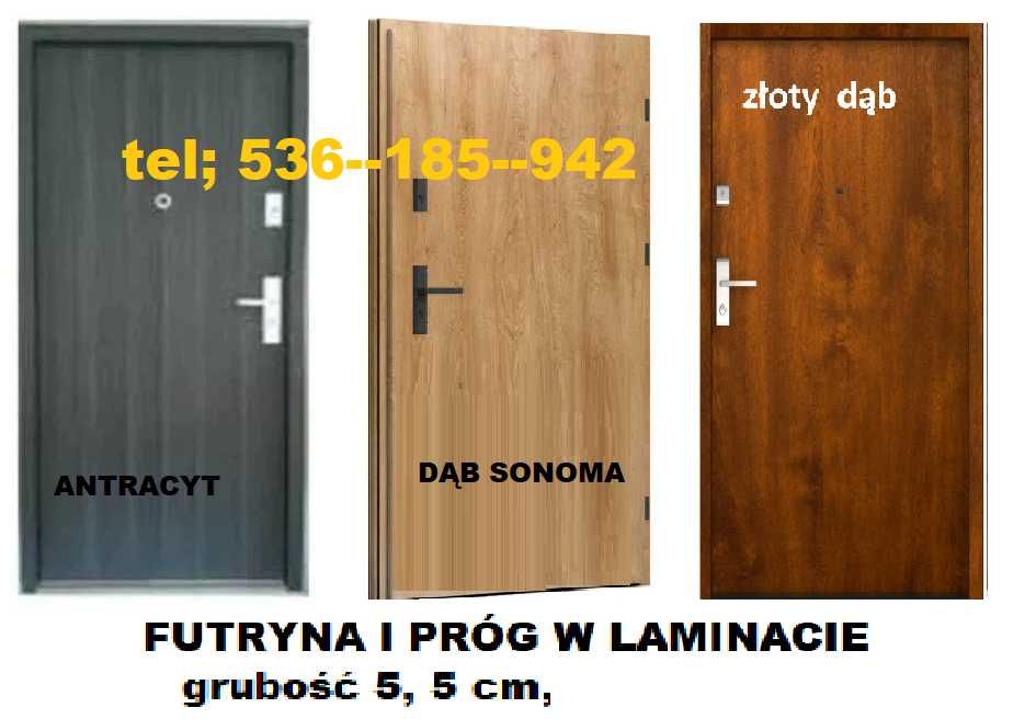 Drzwi wejściowe do mieszkania w BLOKU z montażem ZEWNĘTRZNE akustyczne
