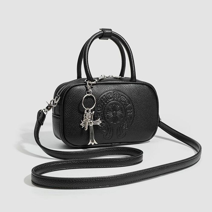 Жіноча Сумка Chrome Hearts/ Сумка Хром Хертс/ Prada/ Шкіряна сумка