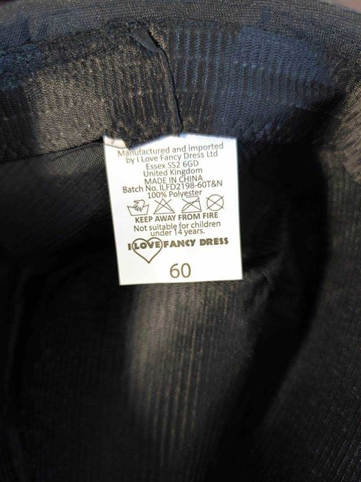 Чорний вельветовий жіночий капелюх (57р)+2 капелюхи в подарунок (60р)