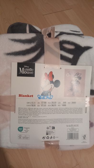 Тепленькі пледи Міккі Маус