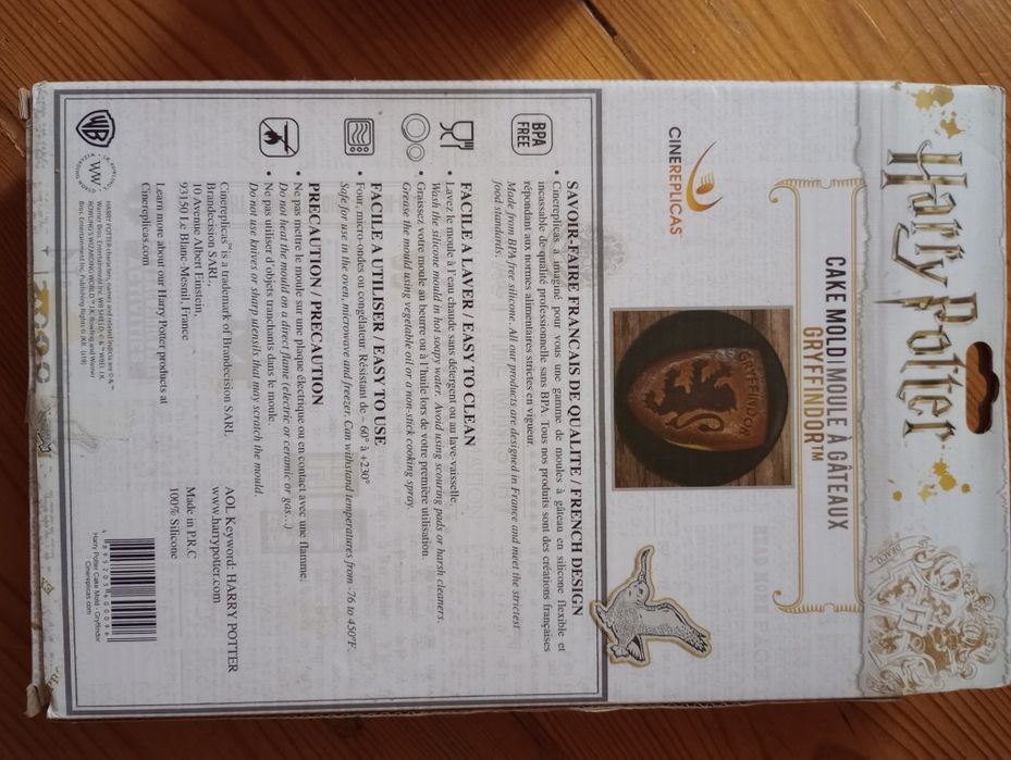 Gra Harry Potter po polsku + silikonowa forma do ciasta Harry Potter