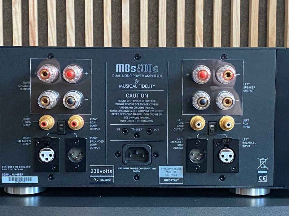 Musical Fidelity M8S-500S silver