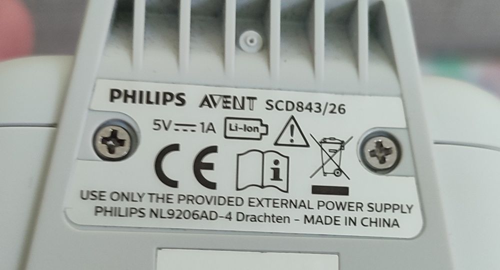 Монітор від відеоняні Philips Avent SCD843/26