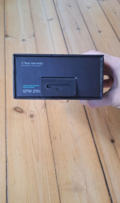 Auriculares gaming EPOS GTW 270 Hybrid, novo