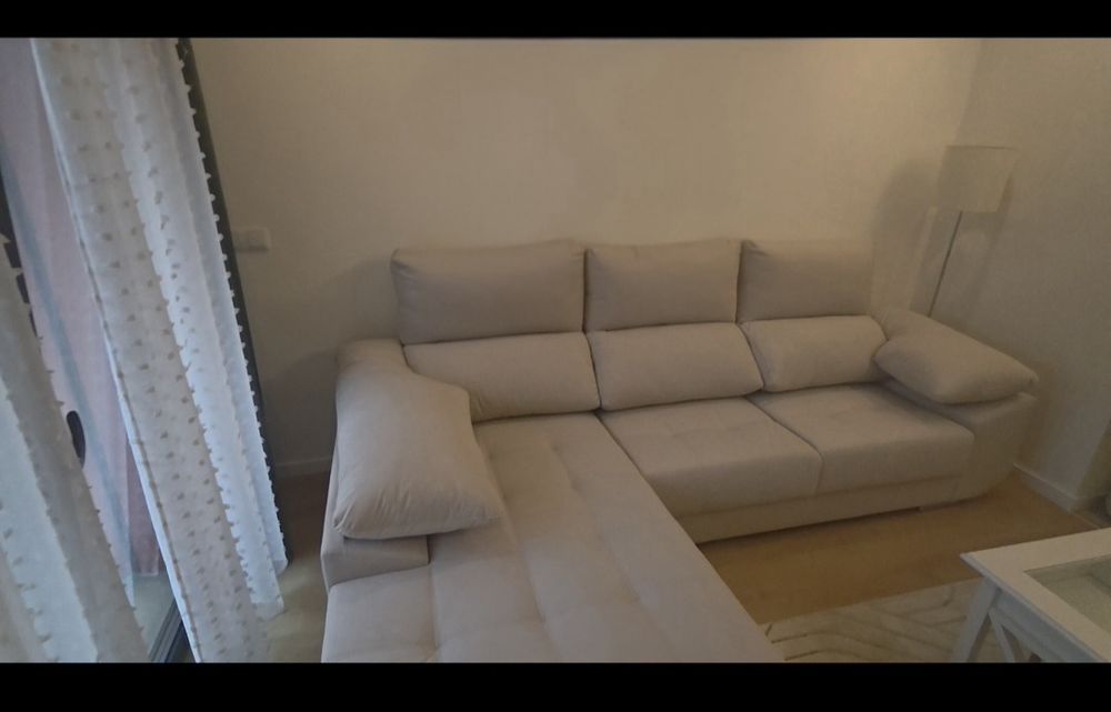 Sofa 3 lugares com chaise longue