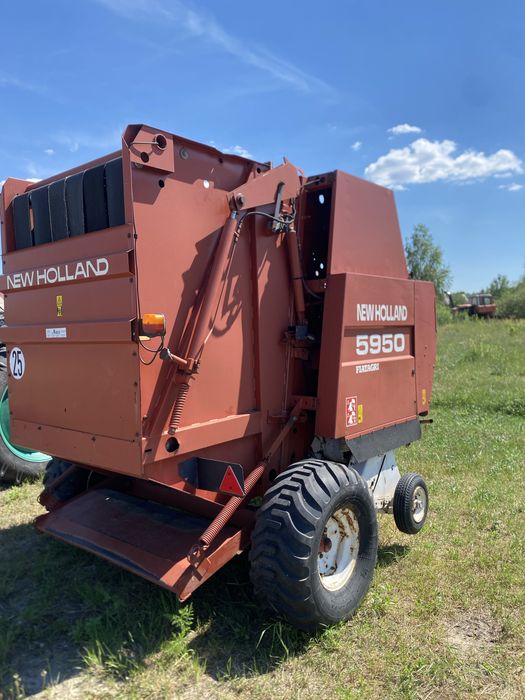 Прес підбирач рулонний NEW HOLLAND 5950 тюковщик круглих тюків
