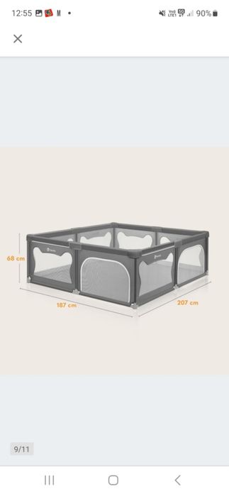 Kojec XXL dla dzieci