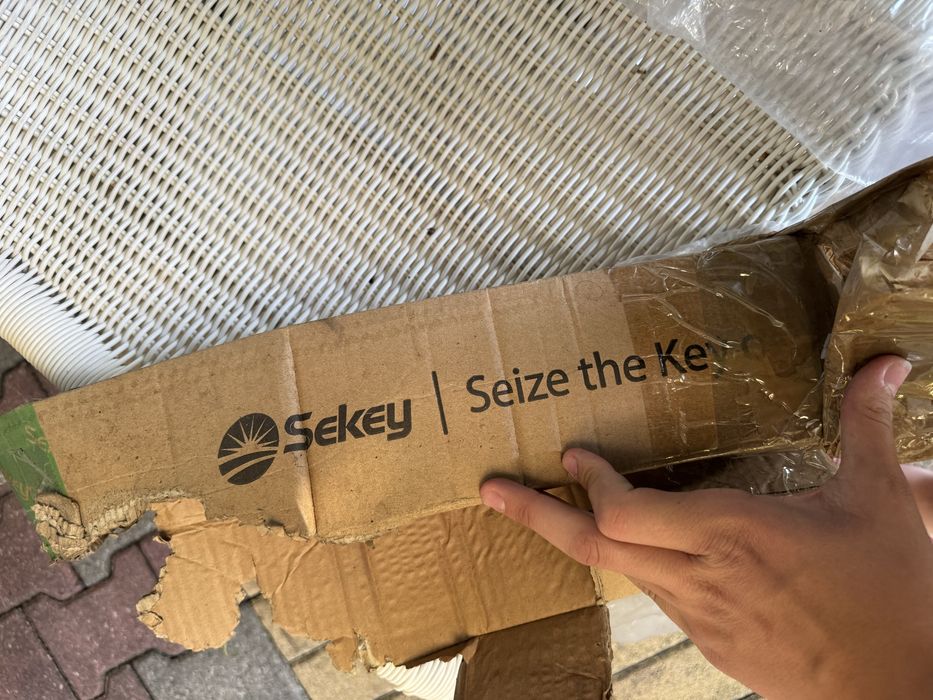Sekey parasol ogrodowy balkonowy beżowy