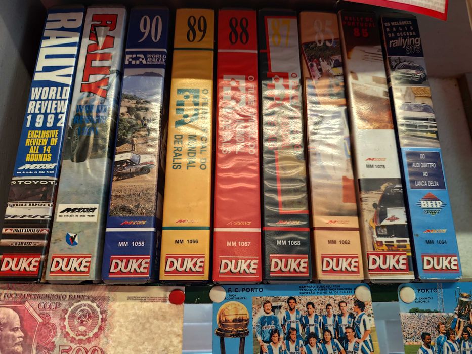 Cassetes de Automobilismo da DUKE