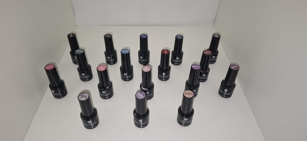 17 vernizes de gel