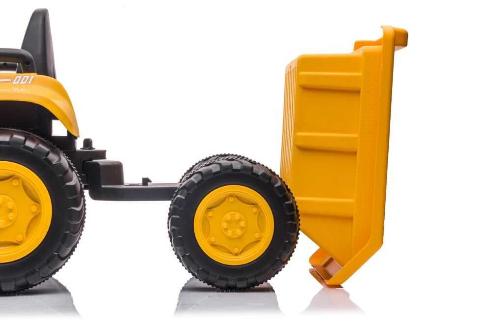 Koparka Traktor na Akumulator łyżką przyczepa Auto na akumulator
