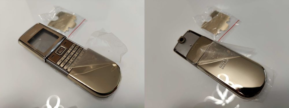 НОВЫЕ корпуса Nokia 8800 CLASSIC GOLD/8800d Sirocco/8800e1 Carbon Arte