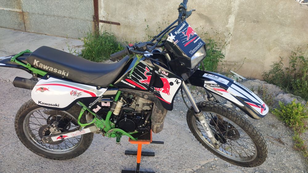 Kawasaki Kmx 125 rok 1999 rozblokowane po remoncie.