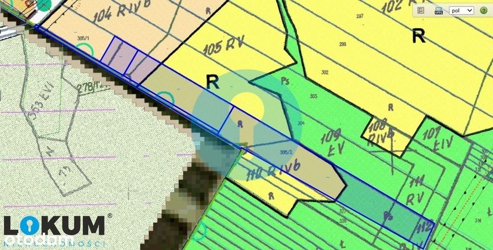 Działka rolno-budowlana 1,3502 m2 Klonów