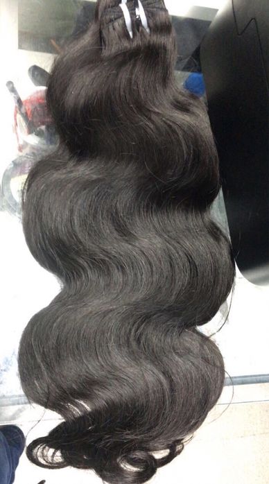 Cabelo humano ondulado 50cm