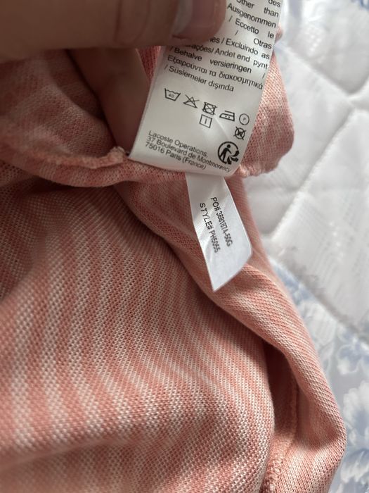 футболка поло Lacoste