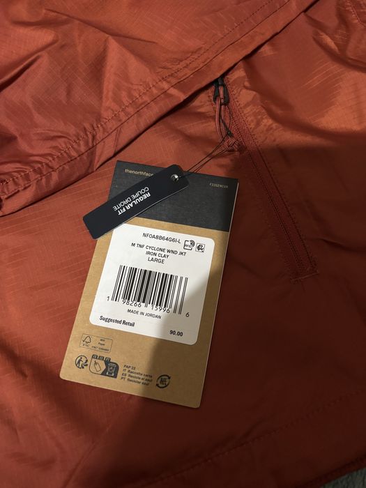Оригинал | мужская ветровка the north face L размер