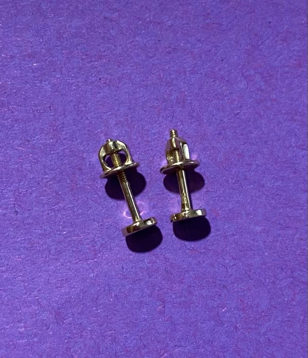 Золоті сережки монетки