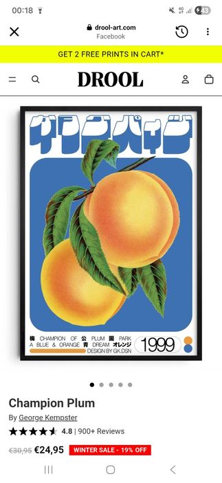 Poster Berlin art- novo