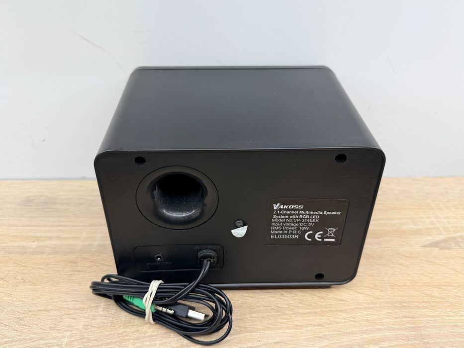 Zestaw głośników komputerowych 2.1 Vakoss SP-3140BK 40 W czarny