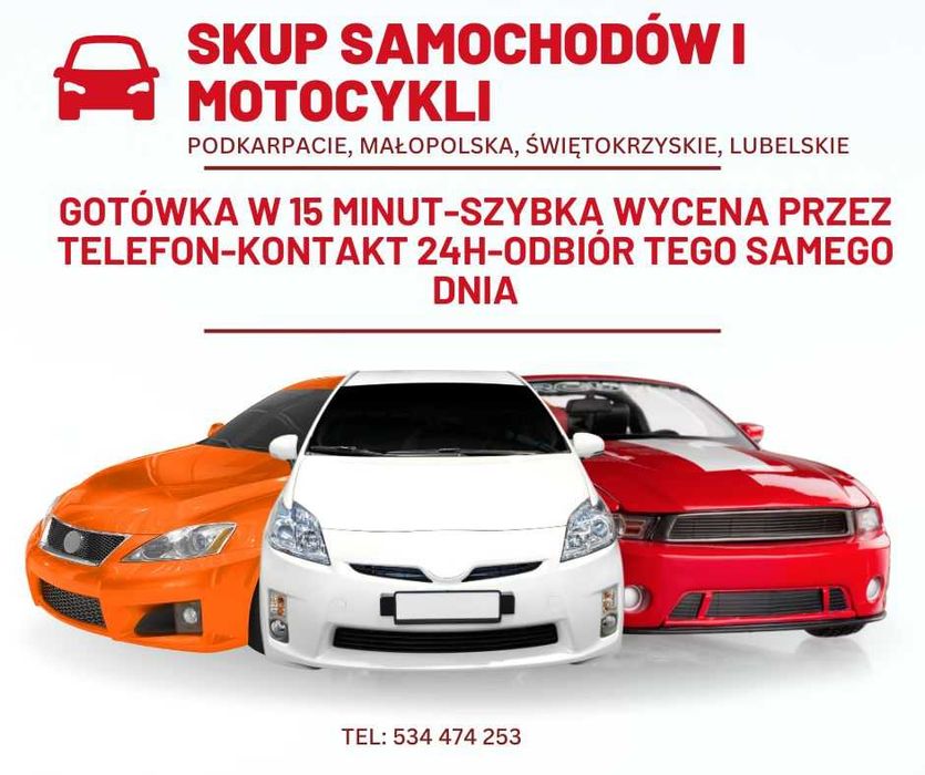 Skup aut samochodow i motocykli najwyzsze wyceny gotowka w 15 min