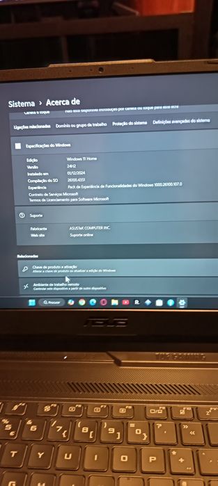ASUS tuf gaming F15