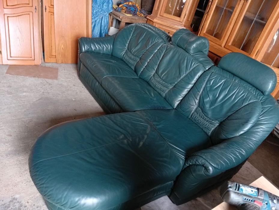 Narożnik, rogówka, sofa z funkcją spania