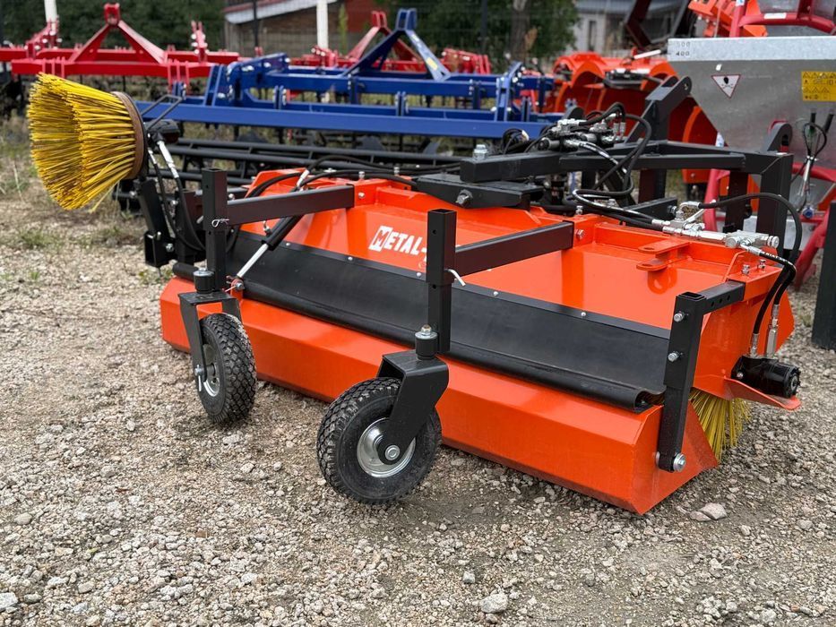 Dowóz Zamiatarka Uliczna Drogowa Szczotka 1,4m - 2,4m Do Ciągnika