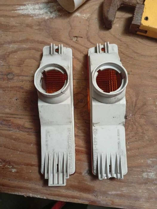 Piscas laranja VW golf 2