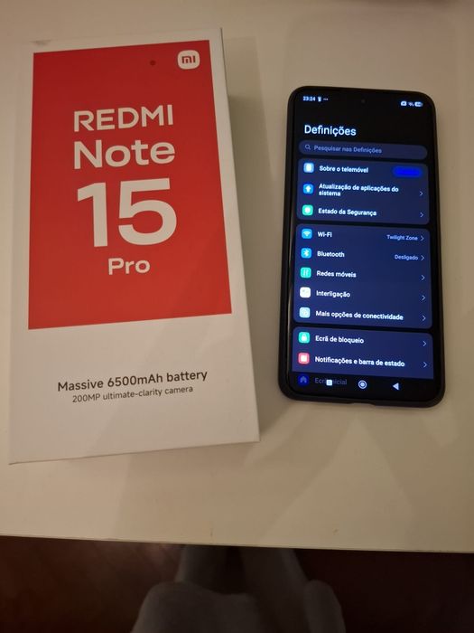 Xiaomi Redmi Note 15 Pro Titanium color 256 GB ROM e 8 GB RAM