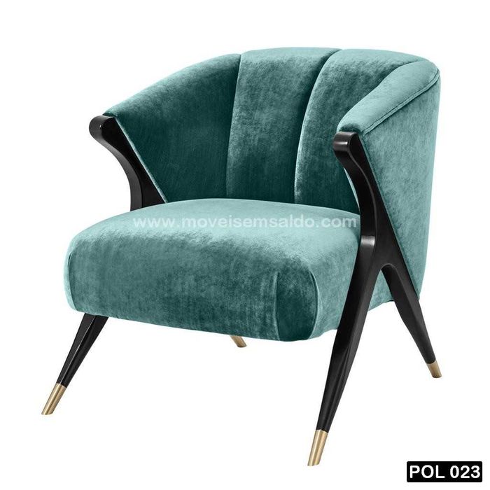 Cadeirões / Poltronas de Sala Estofadas - Todas medidas e cores.