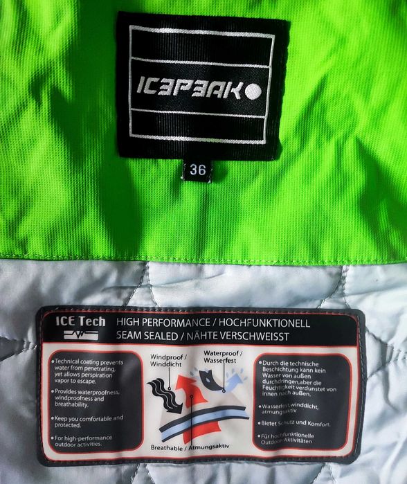 Kurtka narciarska damska Icepeak roz. 36 (S-M)
