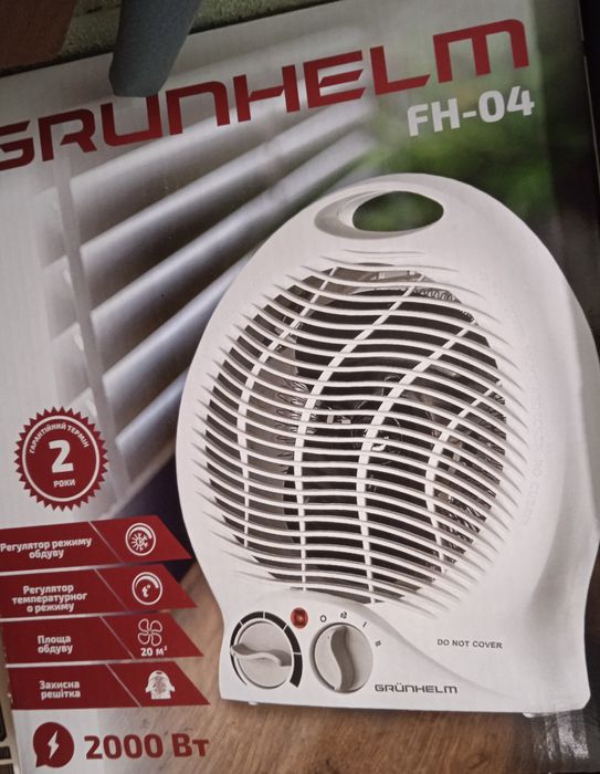 Тепловентилятор Grunhelm FH-04