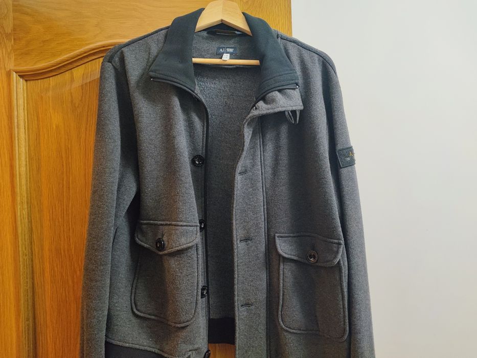 Casaco Armani Jeans cinza antracite