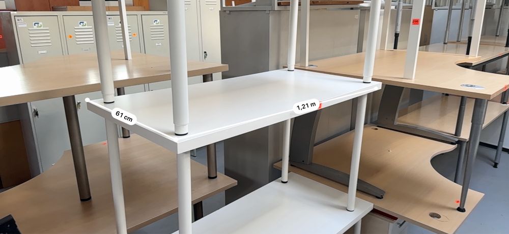 Biurko IKEA od 120/60 do 150/75 używane,poleasingowe