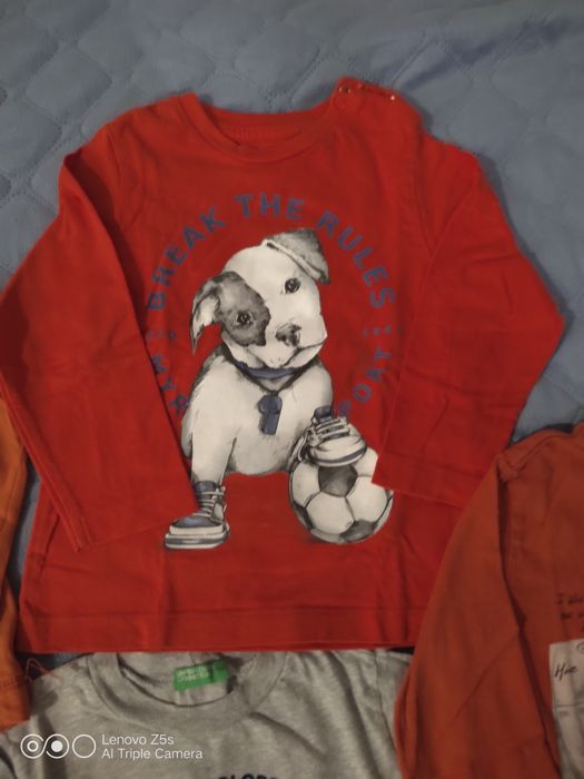 Lote 7 Sweats tamanho 2 anos