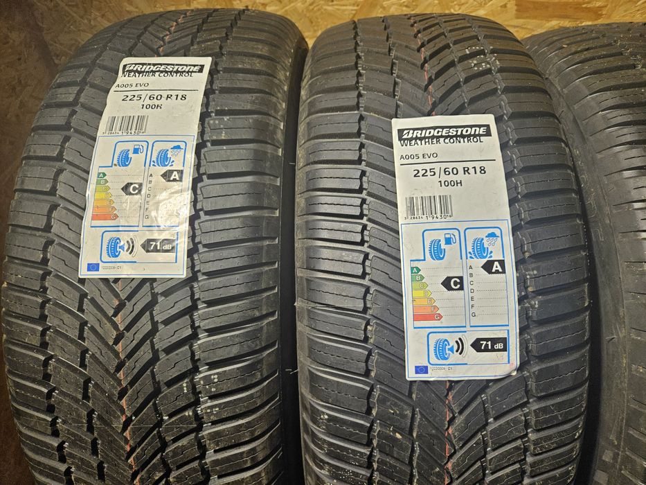 Opony całoroczne 225/60/18 100 h bridgestone weather Control