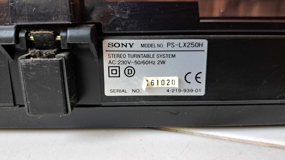 Giradiscos Sony PS-LX250H Stereo Automático