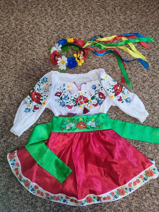 Український костюм для дівчинки 4-6 років