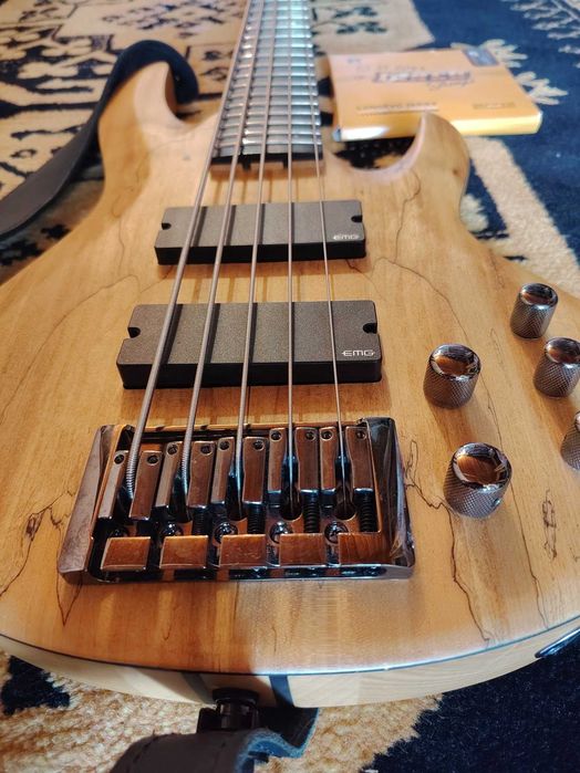 ESP LTD B-415SM - bass 5 strunowy na aktywnych EMG