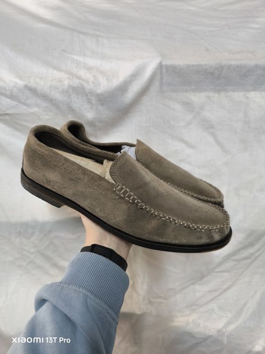 Туфлі лофери чоловічі замша р. 44,5(29,5см)