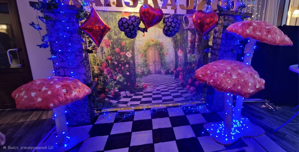 Продається фотозона. Аліса в країні див
