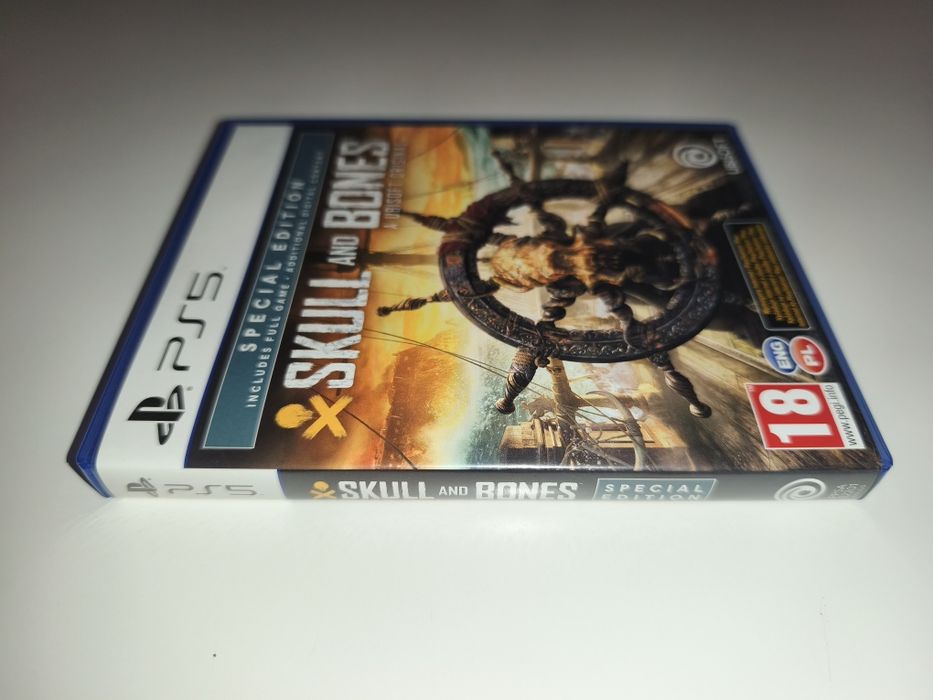 Gra Ps5 Skull and Bones PL gry PlayStation 5 Sniper UFC GTA V Mafia Crash Spyro Rayman Sonic Lego Minecraft