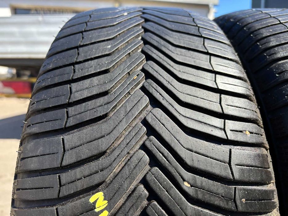 2X OPONY CAŁOROCZNE 215/55R17 94V Michelin CrossClimate+ 6.9MM 2022R SPRAWDZONE CAŁE!