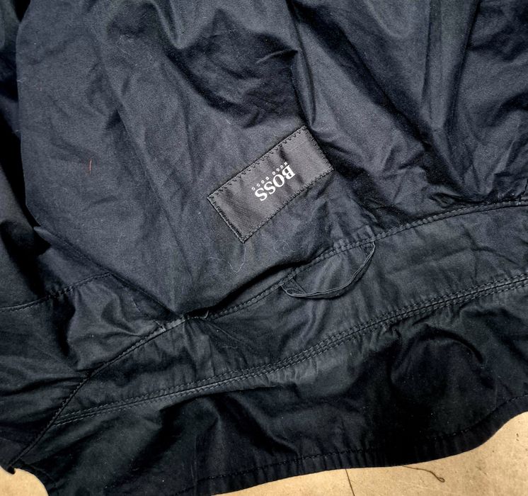 HUGO BOSS roz. 48 M lekki płaszcz męski bawełniany