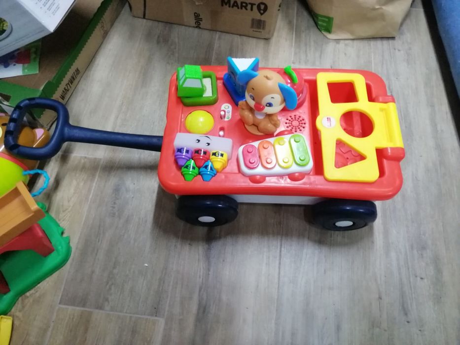 Fischer price wózek taczka pchacz