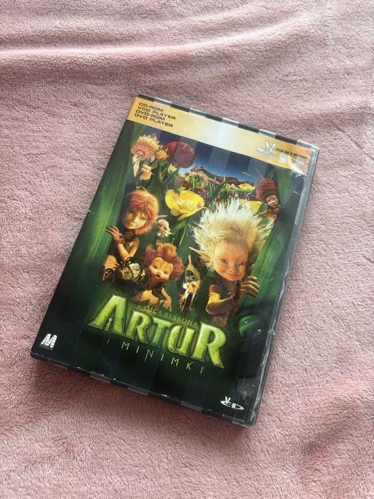 Bajka/ film fabularny na dvd Artur i Minimki