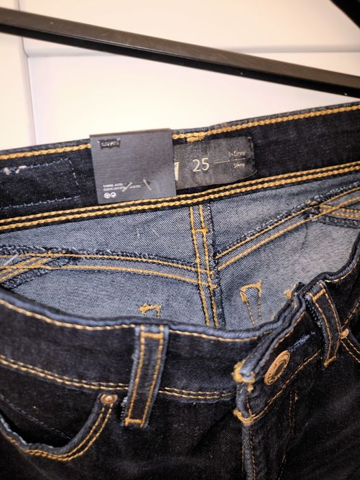 Levis nowe spodnie rurki damskie metki rozm XS