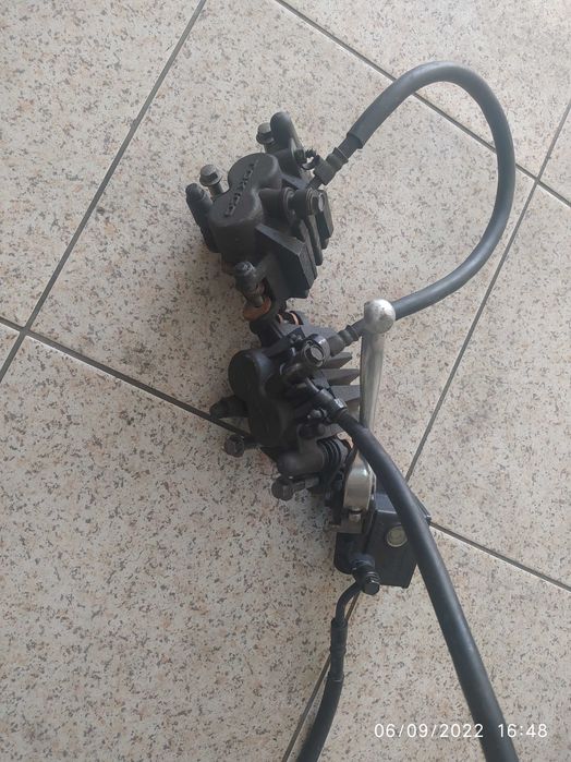 Conjunto travagem frontal Versys 650 KLE ER6