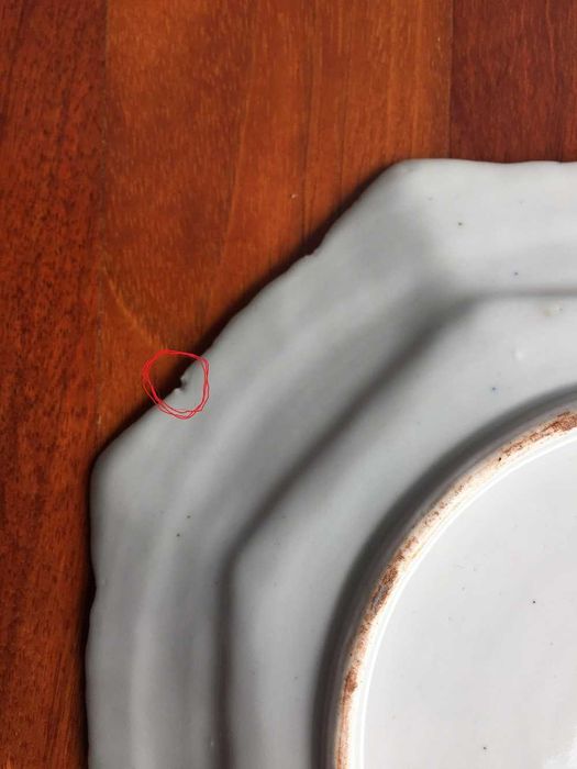 SALDOS -- Prato grande 28 cm  Companhia das Indias -- MANDARIN